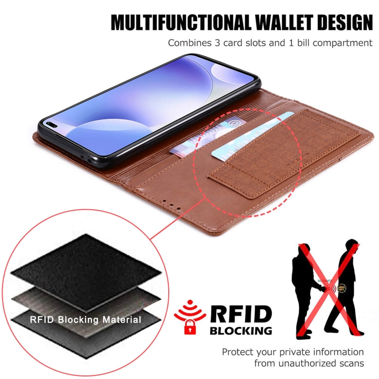 For Xiaomi Redmi K30 MUXMA MX109 Horizontal Flip Leather Case with Holder & Card Slot & Wallet