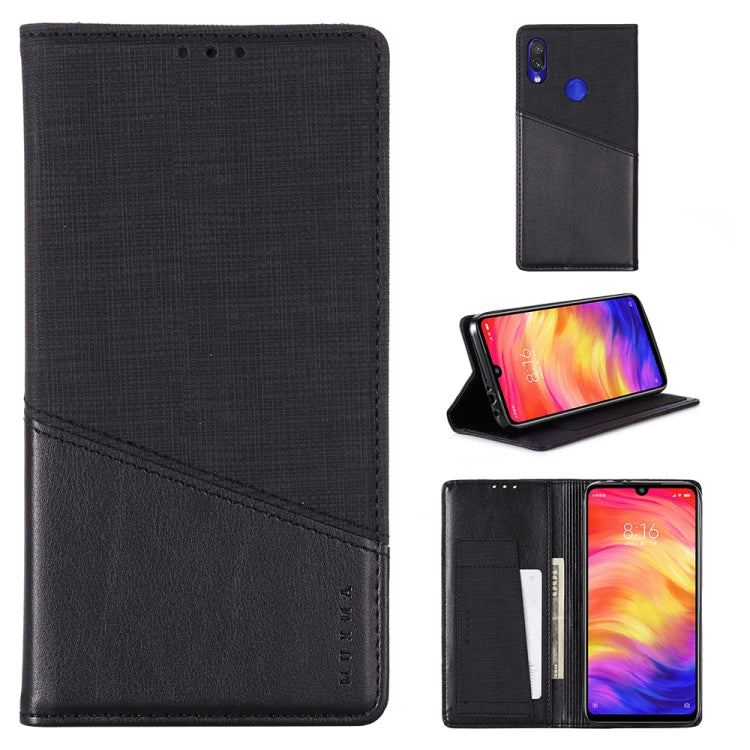 For Xiaomi Redmi Note 7 MUXMA MX109 Horizontal Flip Leather Case with Holder & Card Slot & Wallet
