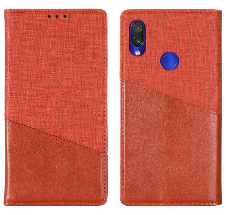 For Xiaomi Redmi Note 7 MUXMA MX109 Horizontal Flip Leather Case with Holder & Card Slot & Wallet