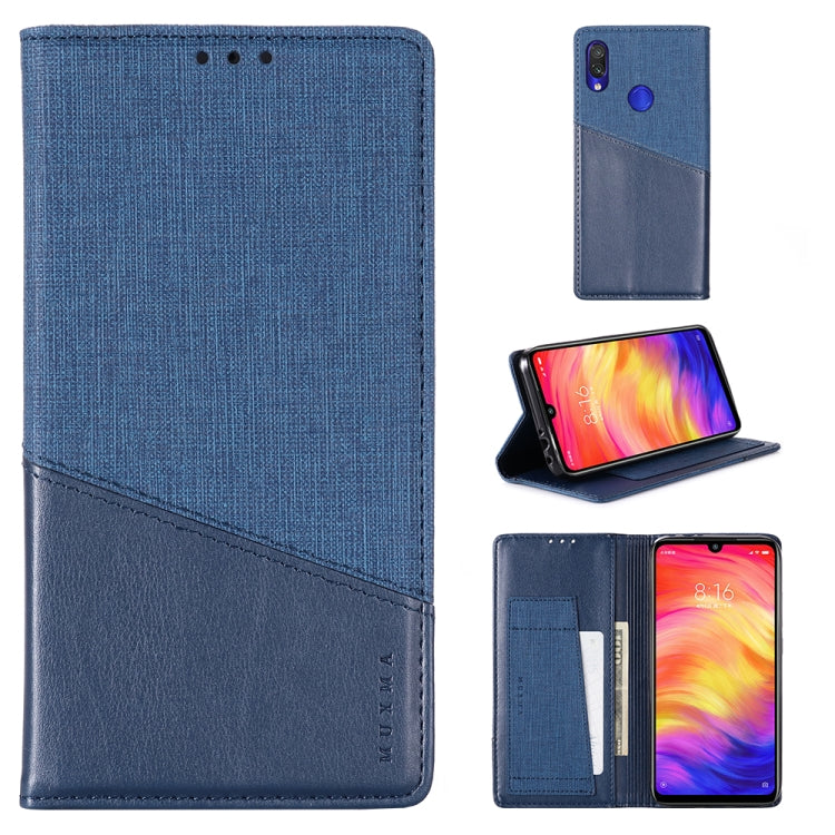 For Xiaomi Redmi Note 7 MUXMA MX109 Horizontal Flip Leather Case with Holder & Card Slot & Wallet