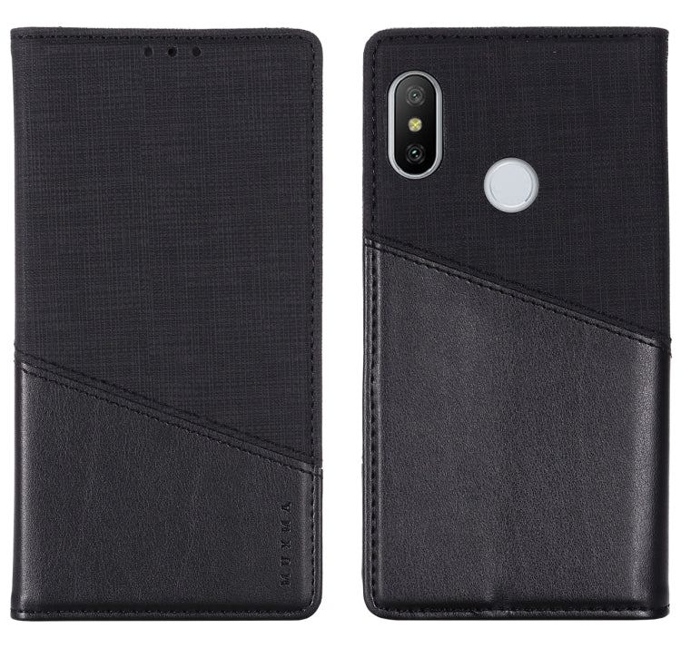 For Xiaomi Redmi 6 Pro MUXMA MX109 Horizontal Flip Leather Case with Holder & Card Slot & Wallet