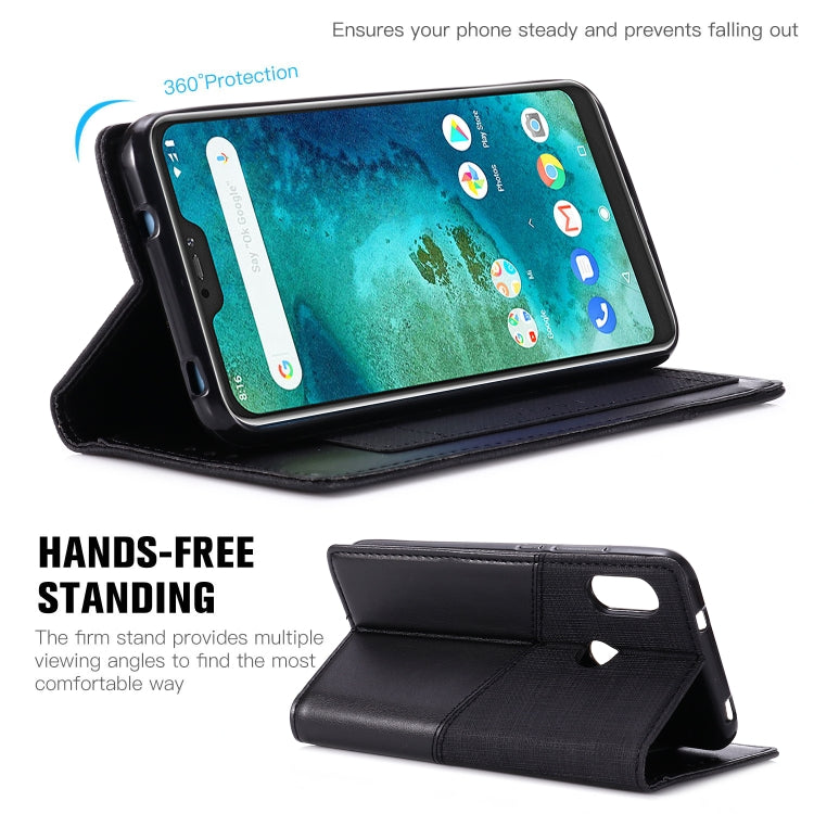 For Xiaomi Redmi 6 Pro MUXMA MX109 Horizontal Flip Leather Case with Holder & Card Slot & Wallet