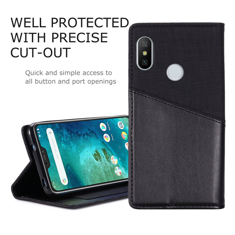 For Xiaomi Redmi 6 Pro MUXMA MX109 Horizontal Flip Leather Case with Holder & Card Slot & Wallet