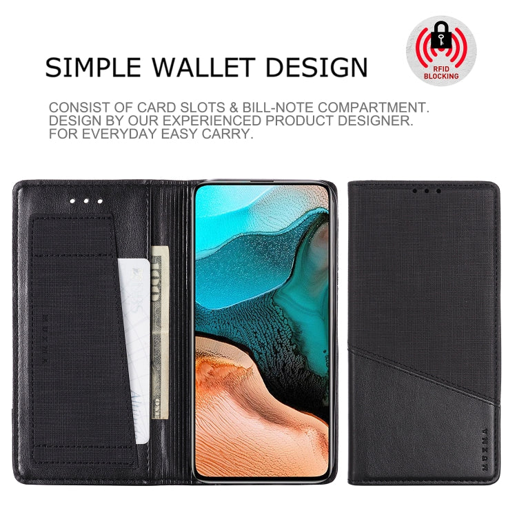 For Xiaomi Redmi K30 Pro MUXMA MX109 Horizontal Flip Leather Case with Holder & Card Slot & Wallet