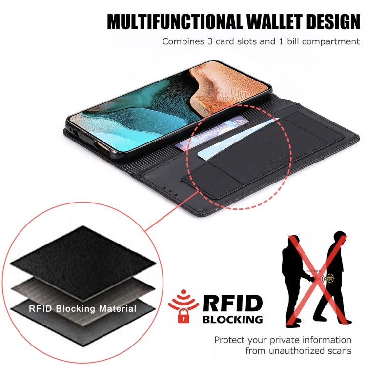 For Xiaomi Redmi K30 Pro MUXMA MX109 Horizontal Flip Leather Case with Holder & Card Slot & Wallet