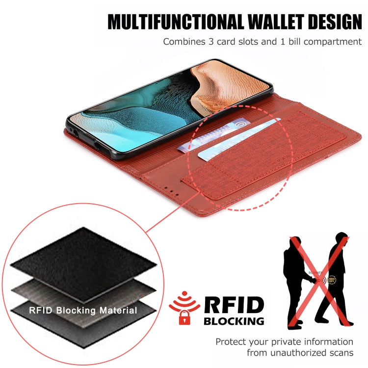 For Xiaomi Redmi K30 Pro MUXMA MX109 Horizontal Flip Leather Case with Holder & Card Slot & Wallet