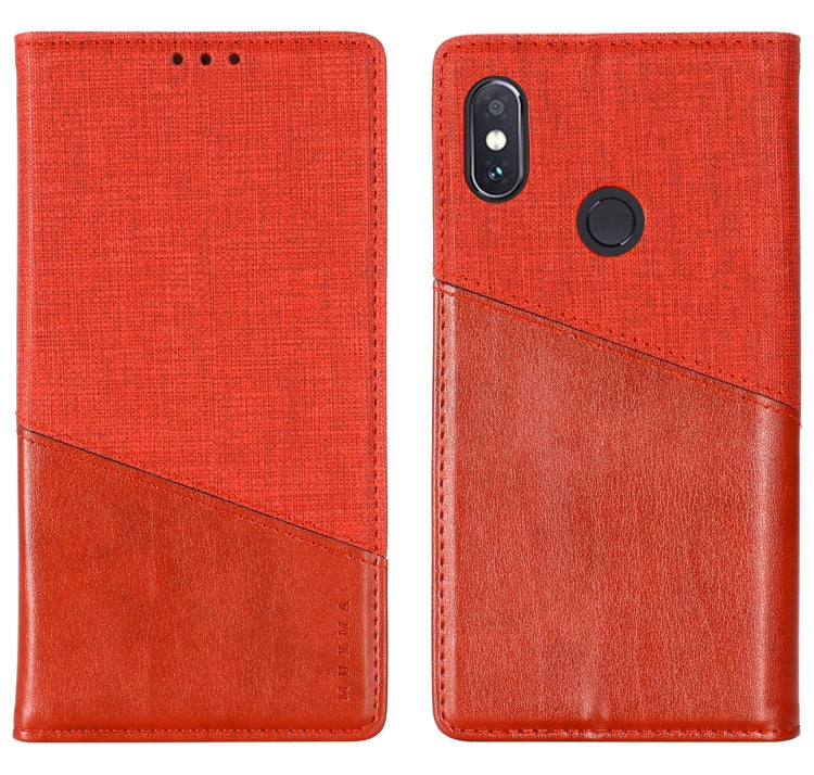 For Xiaomi Redmi Note 5 Pro MUXMA MX109 Horizontal Flip Leather Case with Holder & Card Slot & Wallet