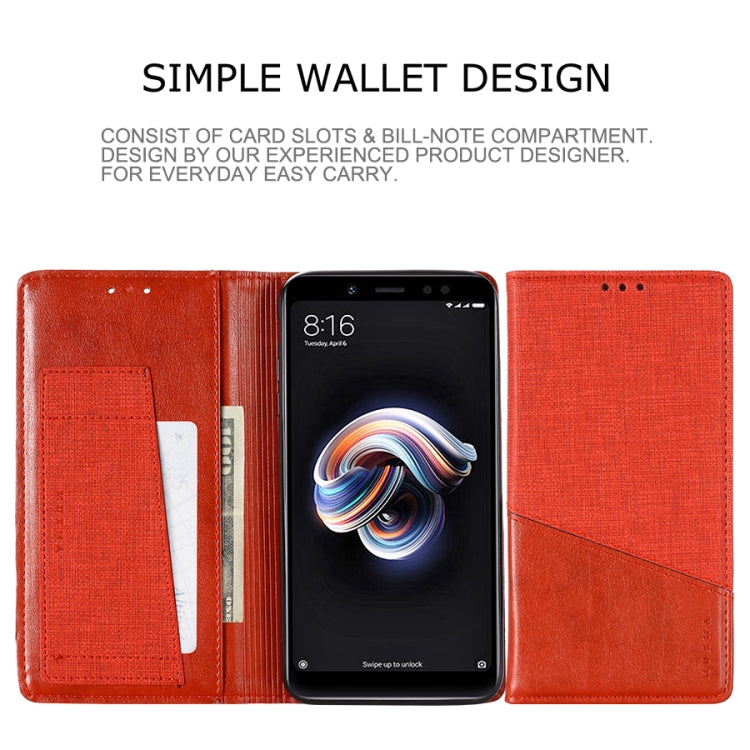 For Xiaomi Redmi Note 5 Pro MUXMA MX109 Horizontal Flip Leather Case with Holder & Card Slot & Wallet