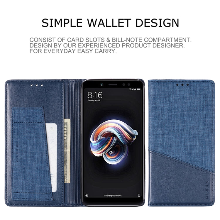 For Xiaomi Redmi Note 5 Pro MUXMA MX109 Horizontal Flip Leather Case with Holder & Card Slot & Wallet