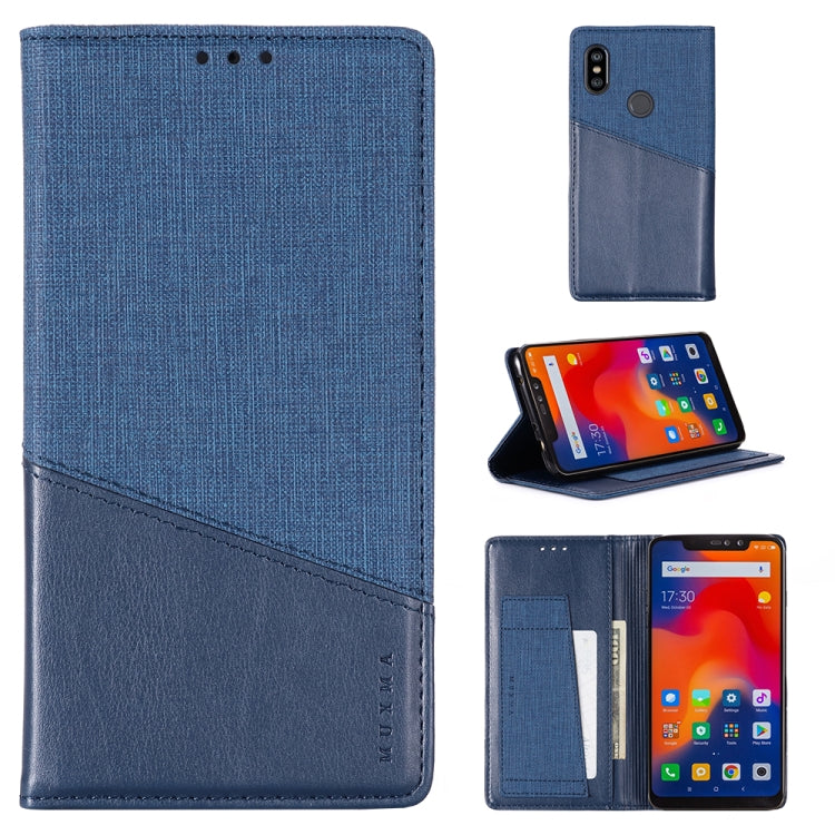 For Xiaomi Redmi Note 6 Pro MUXMA MX109 Horizontal Flip Leather Case with Holder & Card Slot & Wallet