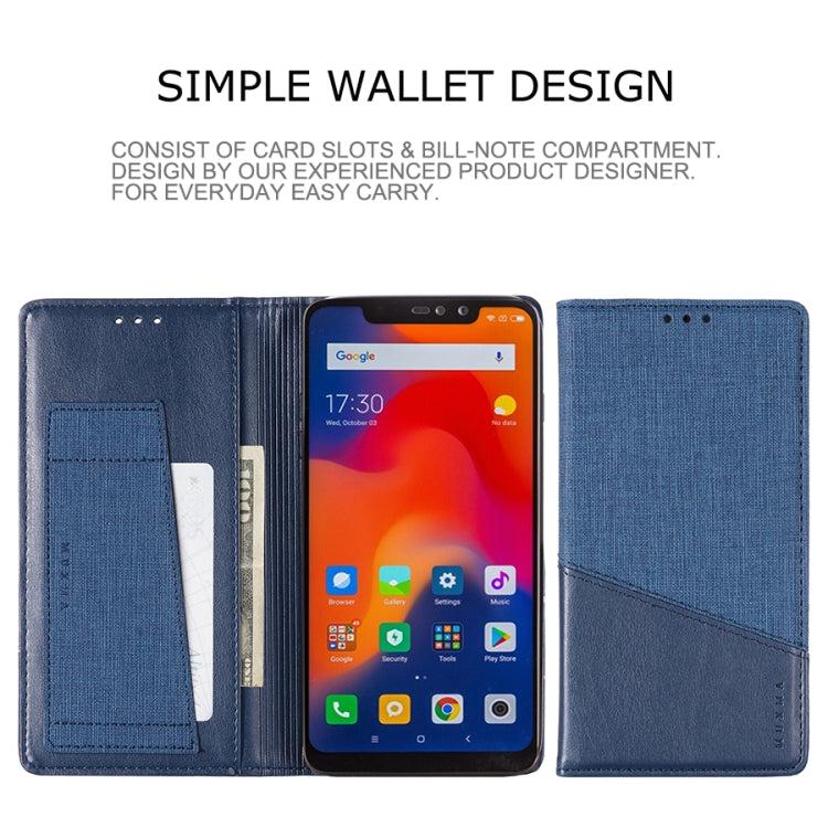 For Xiaomi Redmi Note 6 Pro MUXMA MX109 Horizontal Flip Leather Case with Holder & Card Slot & Wallet