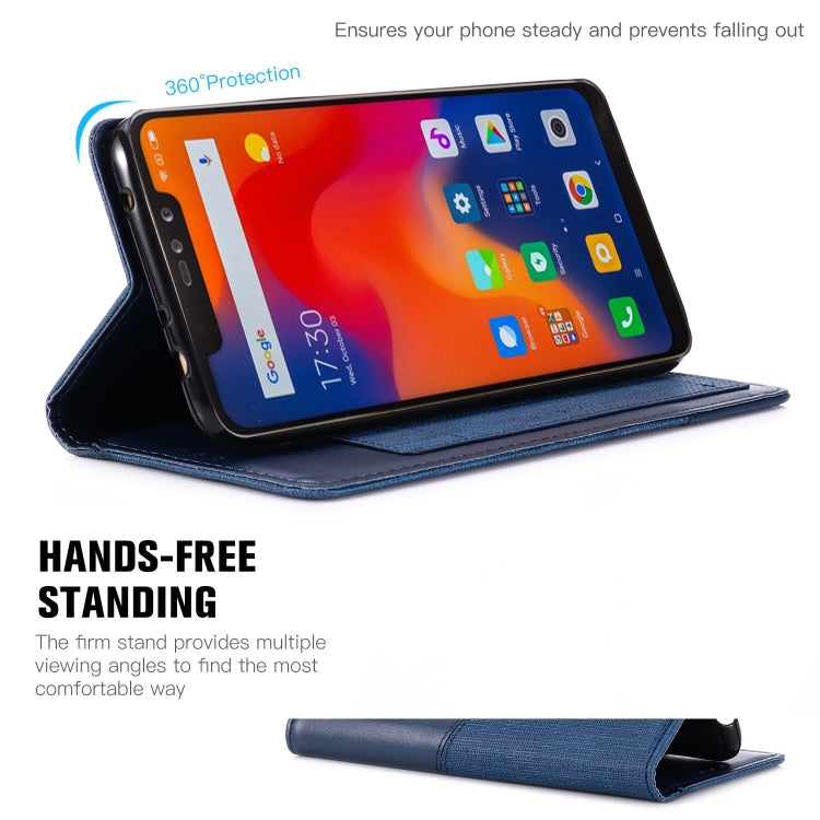 For Xiaomi Redmi Note 6 Pro MUXMA MX109 Horizontal Flip Leather Case with Holder & Card Slot & Wallet