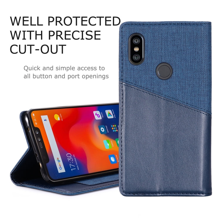 For Xiaomi Redmi Note 6 Pro MUXMA MX109 Horizontal Flip Leather Case with Holder & Card Slot & Wallet