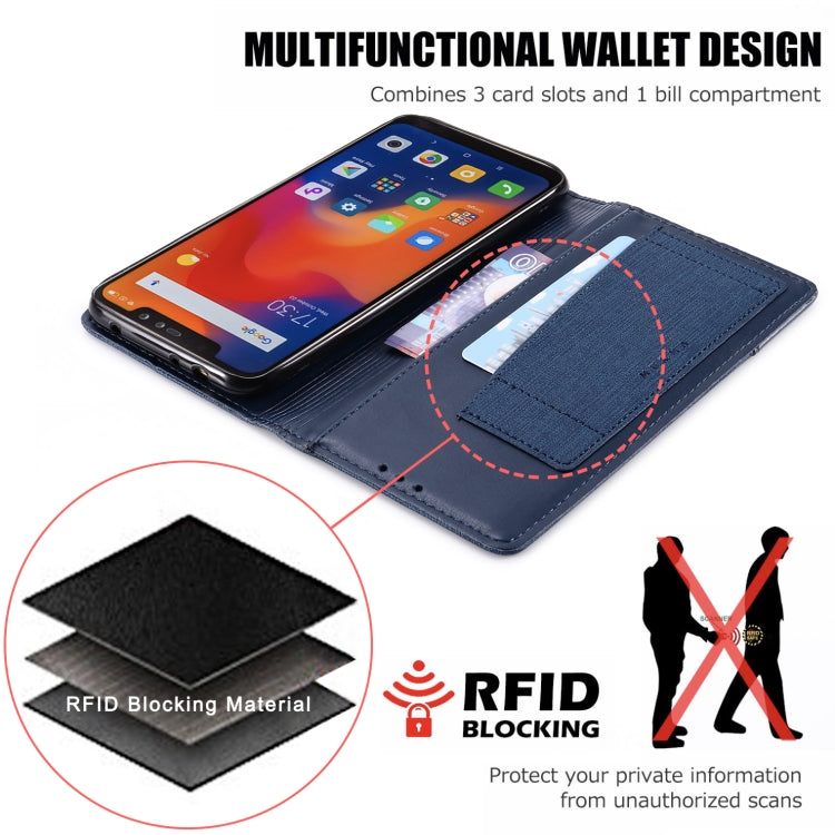 For Xiaomi Redmi Note 6 Pro MUXMA MX109 Horizontal Flip Leather Case with Holder & Card Slot & Wallet