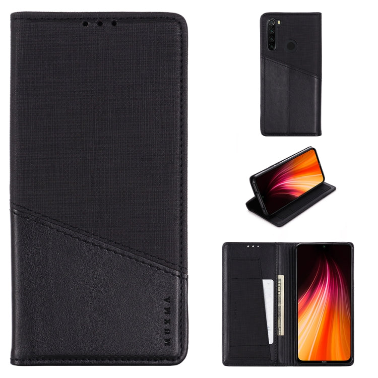 For Xiaomi Redmi Note 8T MUXMA MX109 Horizontal Flip Leather Case with Holder & Card Slot & Wallet