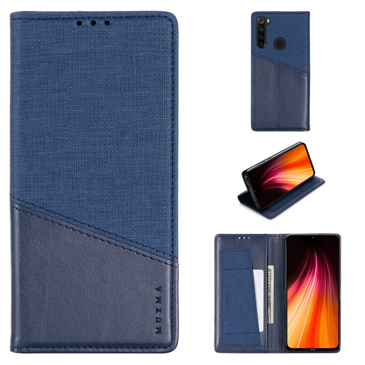 For Xiaomi Redmi Note 8T MUXMA MX109 Horizontal Flip Leather Case with Holder & Card Slot & Wallet