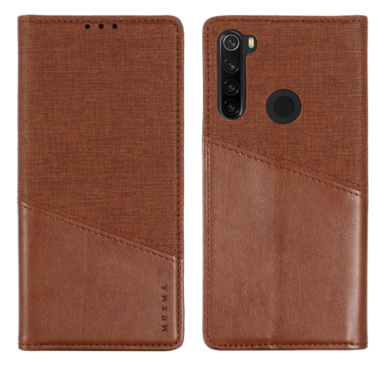 For Xiaomi Redmi Note 8T MUXMA MX109 Horizontal Flip Leather Case with Holder & Card Slot & Wallet