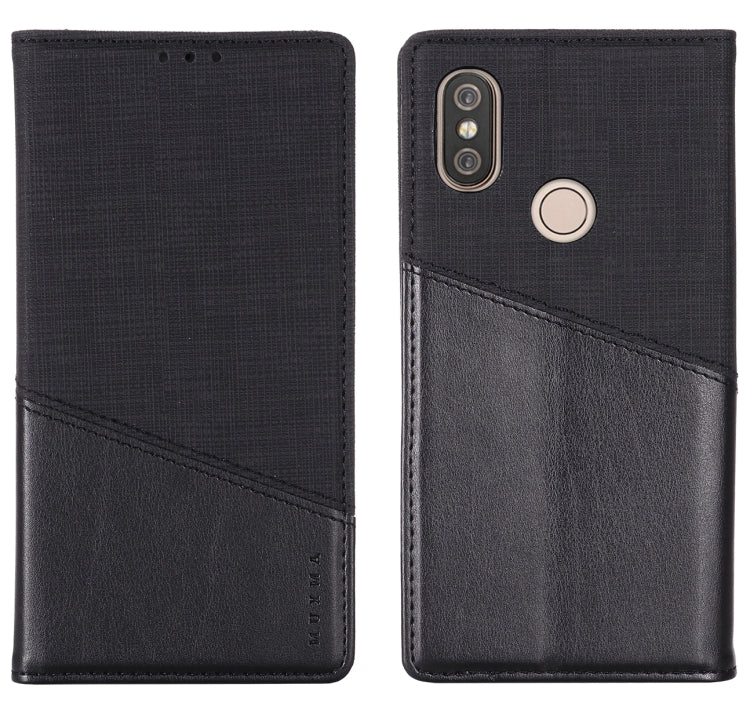 For Xiaomi Mi 6X MUXMA MX109 Horizontal Flip Leather Case with Holder & Card Slot & Wallet