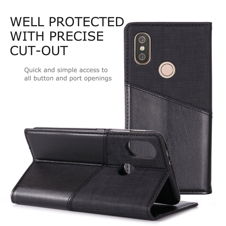 For Xiaomi Mi 6X MUXMA MX109 Horizontal Flip Leather Case with Holder & Card Slot & Wallet