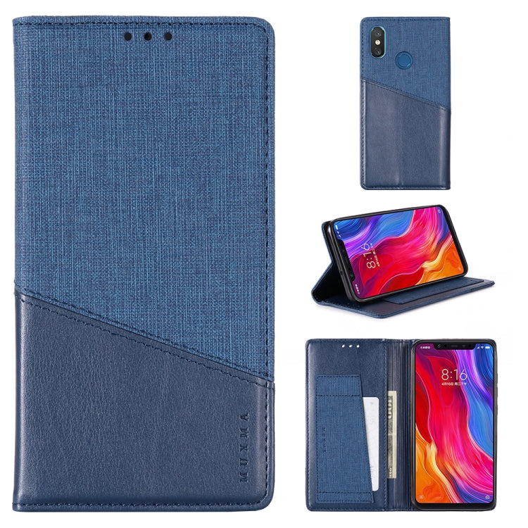 For Xiaomi Mi 8 MUXMA MX109 Horizontal Flip Leather Case with Holder & Card Slot & Wallet