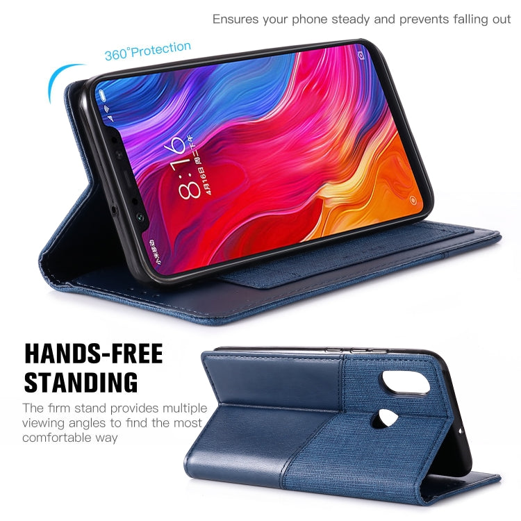 For Xiaomi Mi 8 MUXMA MX109 Horizontal Flip Leather Case with Holder & Card Slot & Wallet