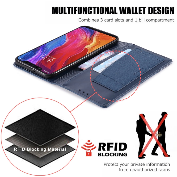 For Xiaomi Mi 8 MUXMA MX109 Horizontal Flip Leather Case with Holder & Card Slot & Wallet