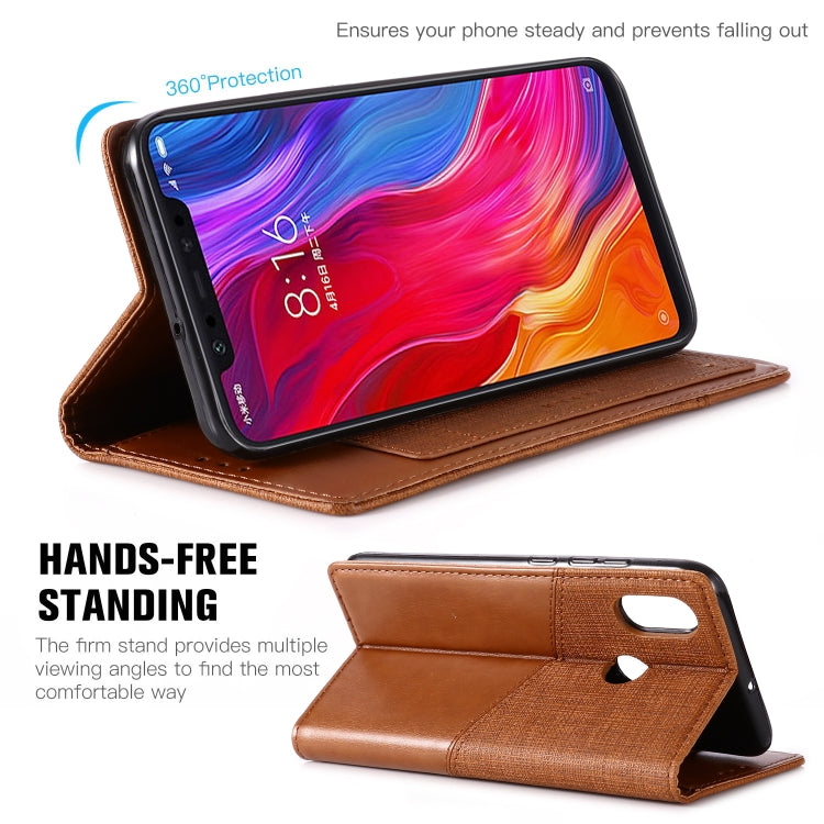 For Xiaomi Mi 8 MUXMA MX109 Horizontal Flip Leather Case with Holder & Card Slot & Wallet