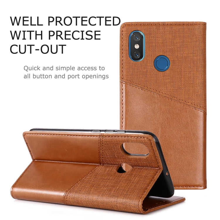 For Xiaomi Mi 8 MUXMA MX109 Horizontal Flip Leather Case with Holder & Card Slot & Wallet