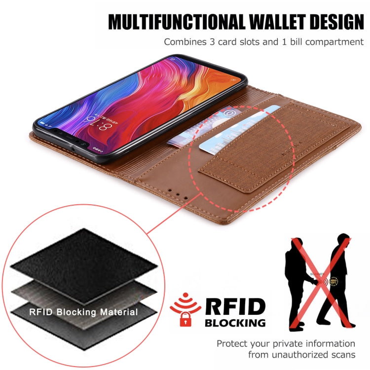 For Xiaomi Mi 8 MUXMA MX109 Horizontal Flip Leather Case with Holder & Card Slot & Wallet