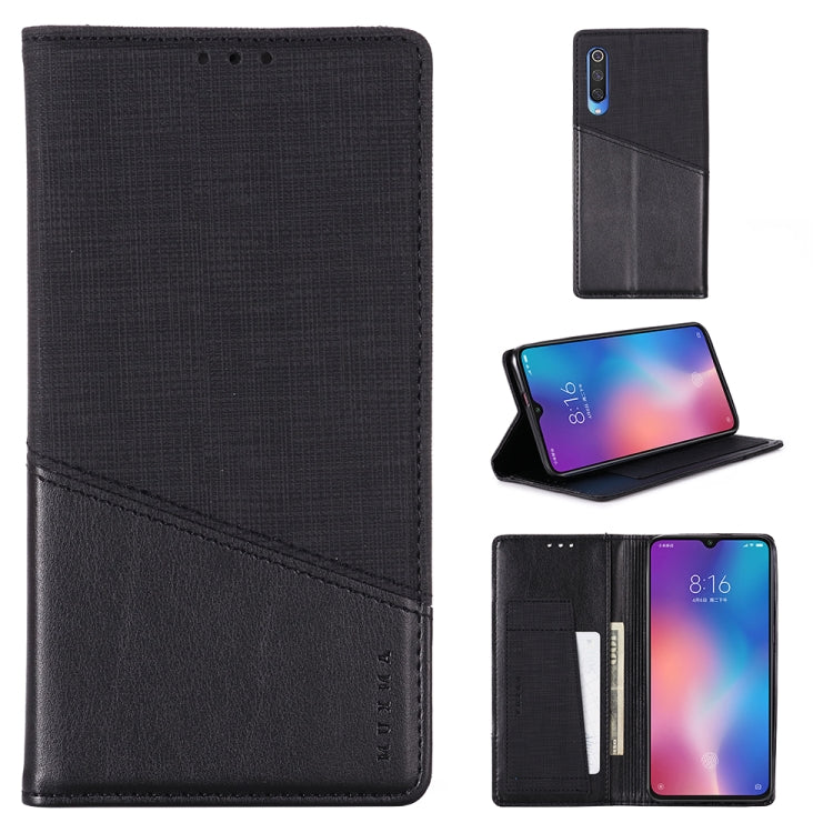 For Xiaomi Mi 9 MUXMA MX109 Horizontal Flip Leather Case with Holder & Card Slot & Wallet