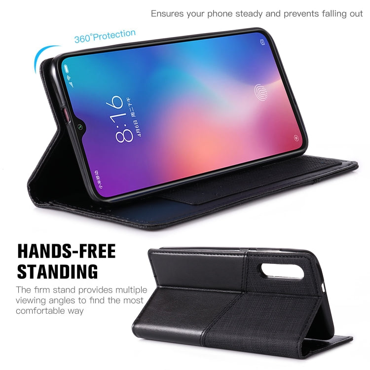 For Xiaomi Mi 9 MUXMA MX109 Horizontal Flip Leather Case with Holder & Card Slot & Wallet