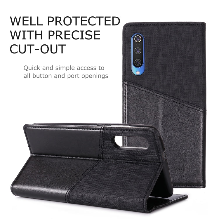 For Xiaomi Mi 9 MUXMA MX109 Horizontal Flip Leather Case with Holder & Card Slot & Wallet