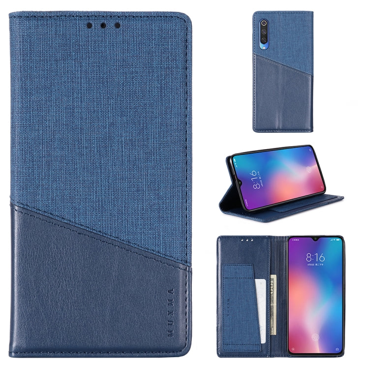For Xiaomi Mi 9 MUXMA MX109 Horizontal Flip Leather Case with Holder & Card Slot & Wallet