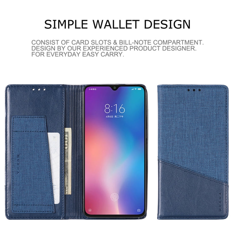 For Xiaomi Mi 9 MUXMA MX109 Horizontal Flip Leather Case with Holder & Card Slot & Wallet