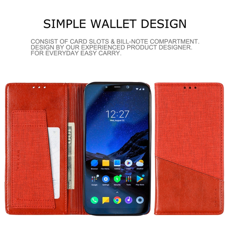 For Xiaomi Pocophone F1 MUXMA MX109 Horizontal Flip Leather Case with Holder & Card Slot & Wallet