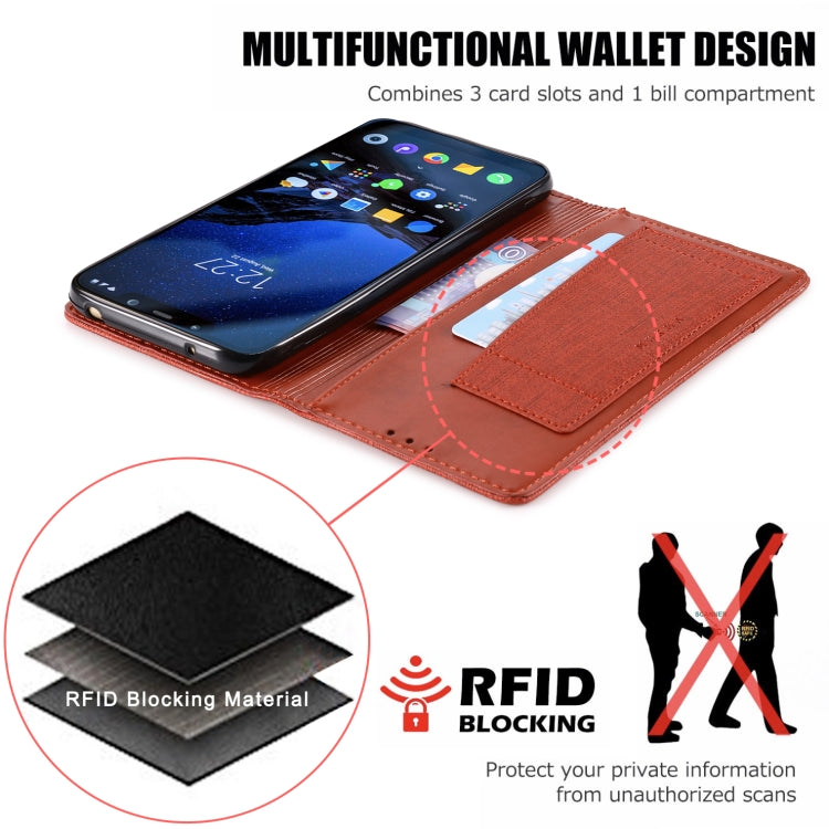 For Xiaomi Pocophone F1 MUXMA MX109 Horizontal Flip Leather Case with Holder & Card Slot & Wallet