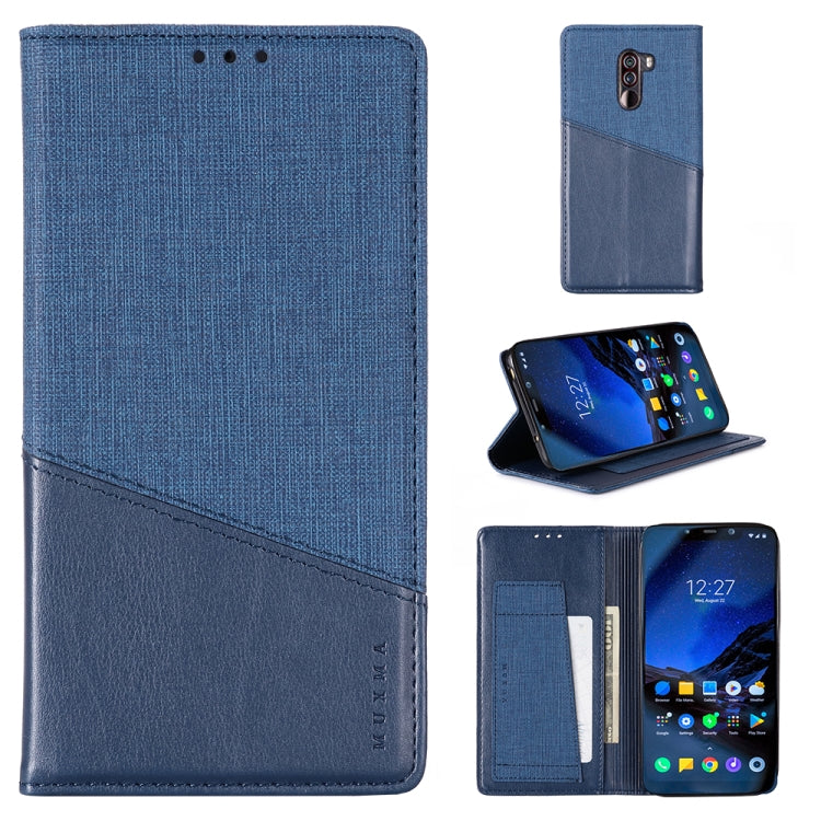 For Xiaomi Pocophone F1 MUXMA MX109 Horizontal Flip Leather Case with Holder & Card Slot & Wallet