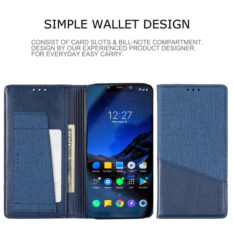For Xiaomi Pocophone F1 MUXMA MX109 Horizontal Flip Leather Case with Holder & Card Slot & Wallet
