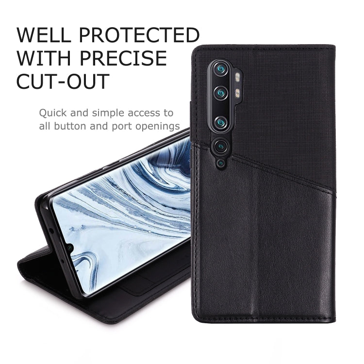 For Xiaomi Mi Note 10 / Mi Note 10 Pro MUXMA MX109 Horizontal Flip Leather Case with Holder & Card Slot & Wallet