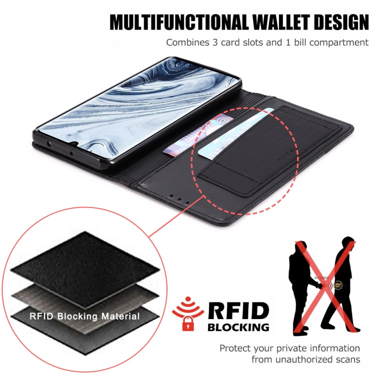 For Xiaomi Mi Note 10 / Mi Note 10 Pro MUXMA MX109 Horizontal Flip Leather Case with Holder & Card Slot & Wallet
