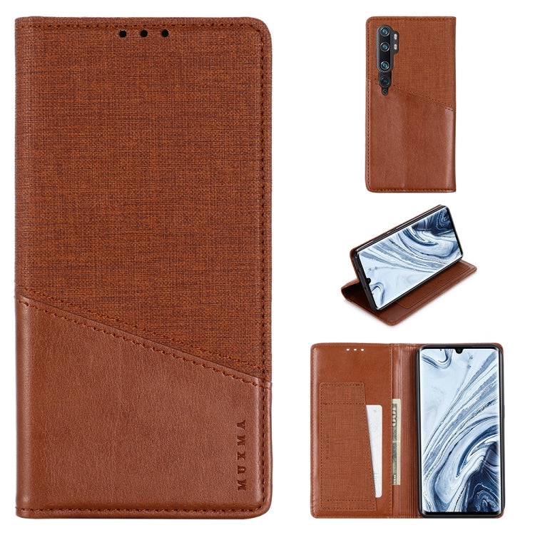 For Xiaomi Mi Note 10 / Mi Note 10 Pro MUXMA MX109 Horizontal Flip Leather Case with Holder & Card Slot & Wallet