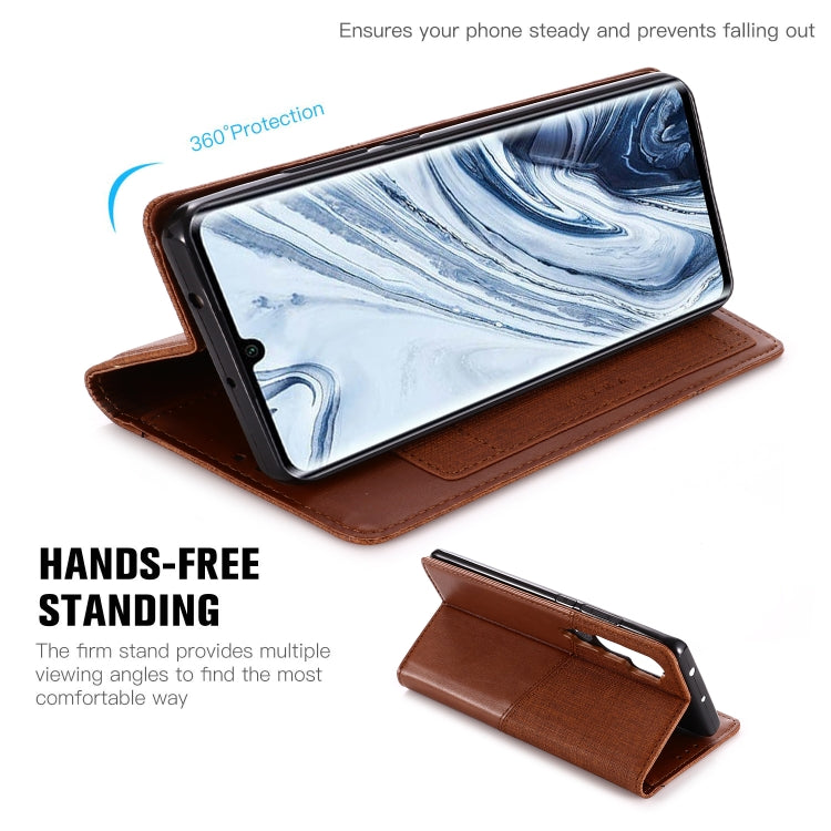 For Xiaomi Mi Note 10 / Mi Note 10 Pro MUXMA MX109 Horizontal Flip Leather Case with Holder & Card Slot & Wallet
