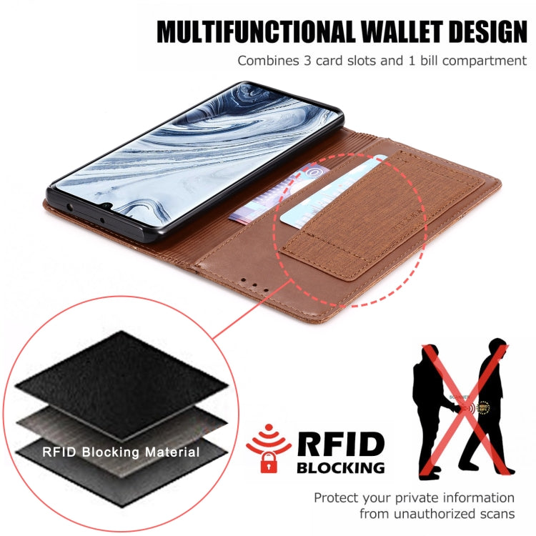 For Xiaomi Mi Note 10 / Mi Note 10 Pro MUXMA MX109 Horizontal Flip Leather Case with Holder & Card Slot & Wallet