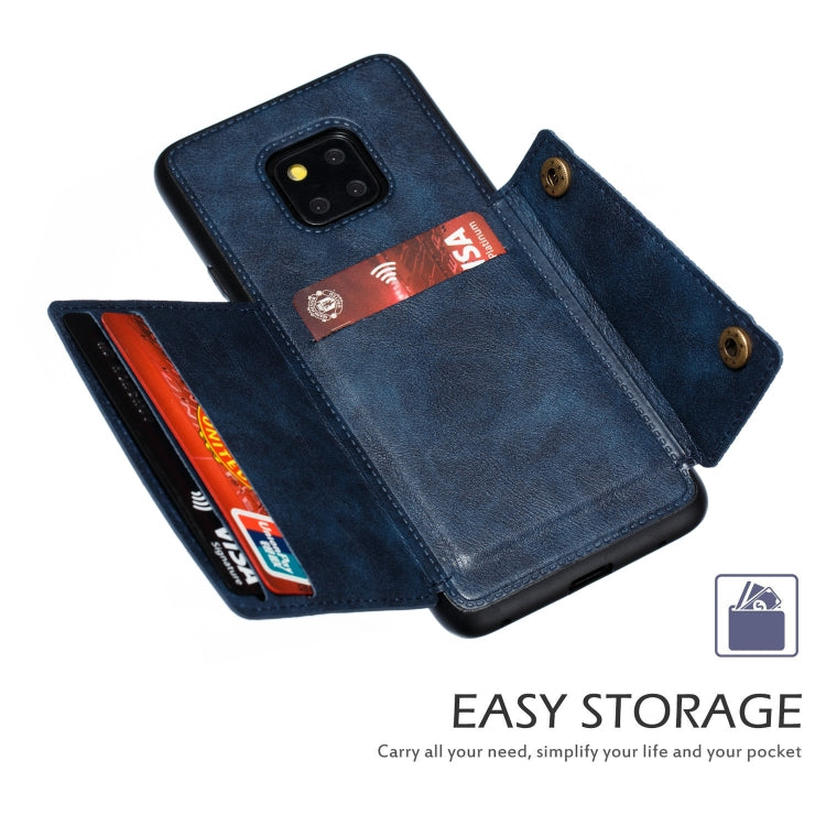 For Xiaomi Redmi 10X 5G Double Buckle PU + TPU Shockproof Magnetic Protective Case with Card Slot & Holder