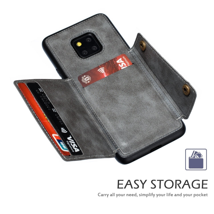 For Xiaomi Redmi 10X 5G Double Buckle PU + TPU Shockproof Magnetic Protective Case with Card Slot & Holder