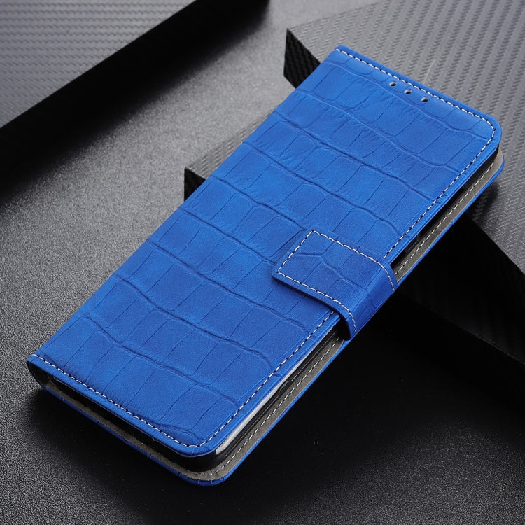 For OPPO Realme C11 Crocodile Texture Horizontal Flip Leather Case with Holder & Wallet & Card Slots & Photo Frame