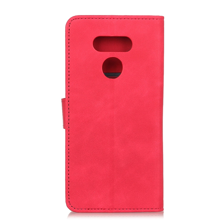 For LG Harmony 4 KHAZNEH Texture PU + TPU Horizontal Flip Leather Case with Holder & Card Slots & Wallet
