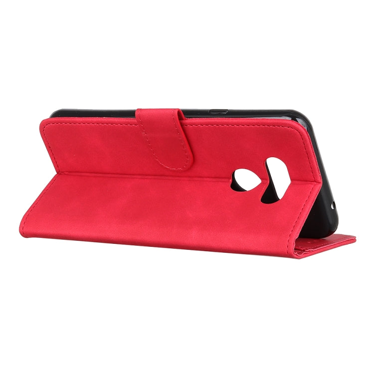 For LG Harmony 4 KHAZNEH Texture PU + TPU Horizontal Flip Leather Case with Holder & Card Slots & Wallet