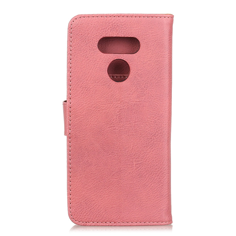 For LG Harmony 4 KHAZNEH Cowhide Texture Horizontal Flip Leather Case with Holder & Card Slots & Wallet