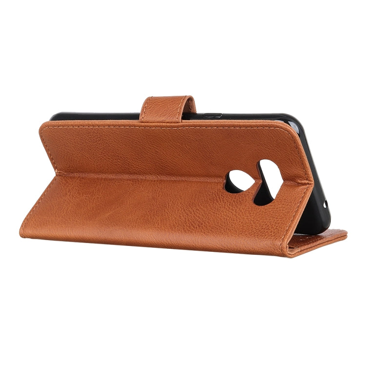 For LG Harmony 4 KHAZNEH Cowhide Texture Horizontal Flip Leather Case with Holder & Card Slots & Wallet